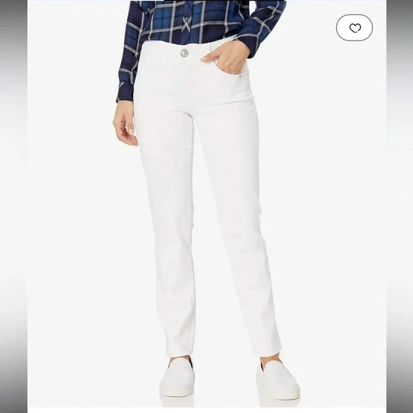 Democracy Denim - Democracy Women's Plus-Size Ab Solution High Rise Straight Leg Jean Size 16